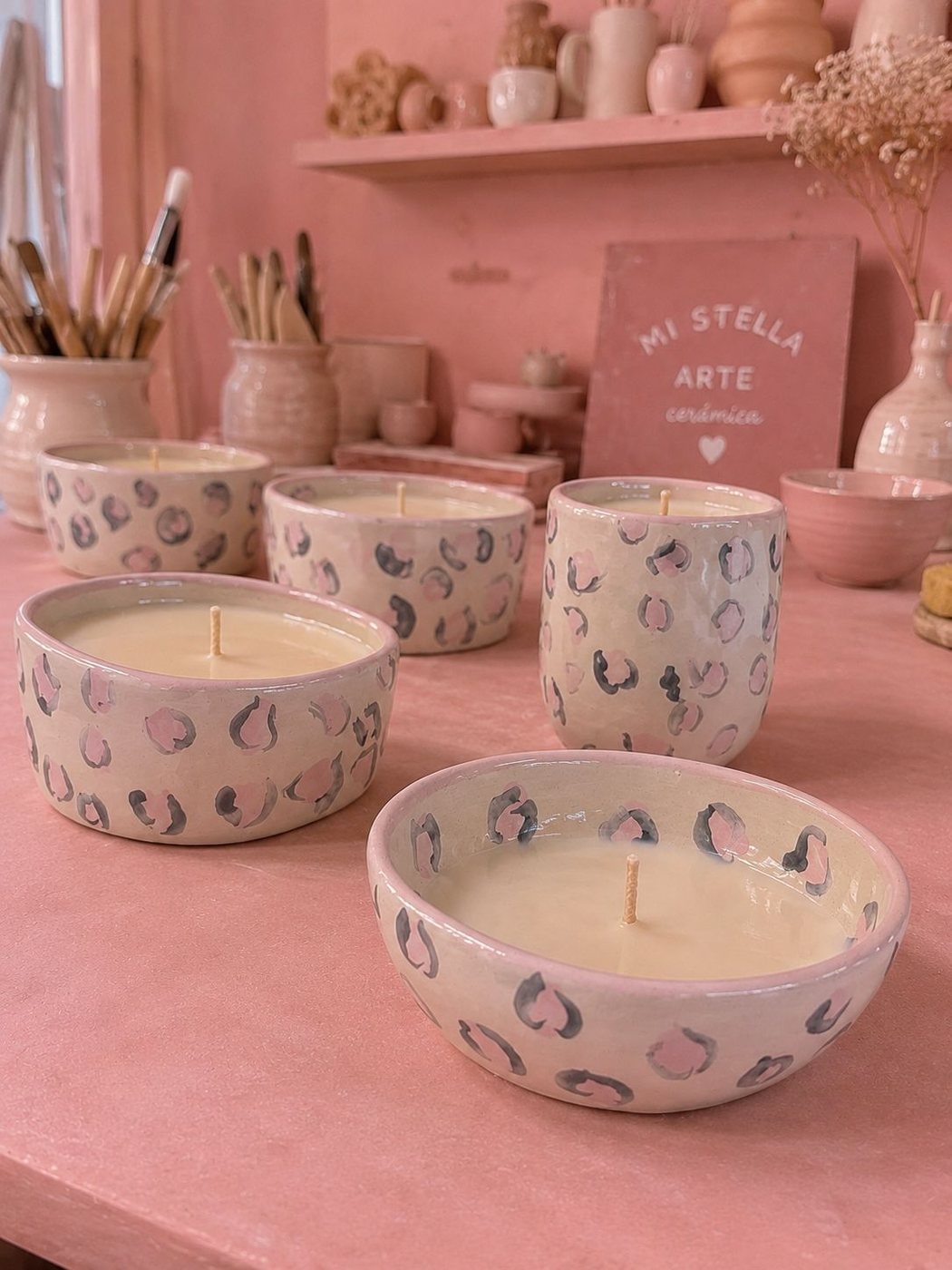 Velas artesanales de Miestellarte